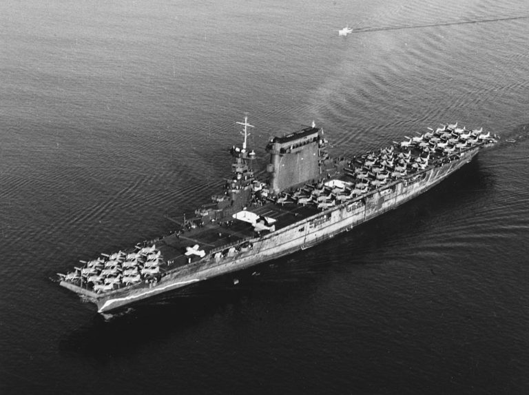 A fost descoperită epava unui portavion american scufundat în 1942