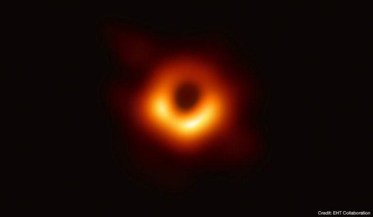 Prima fotografie a unei găuri negre, obţinută în cadrul proiectului Event Horizon Telescope