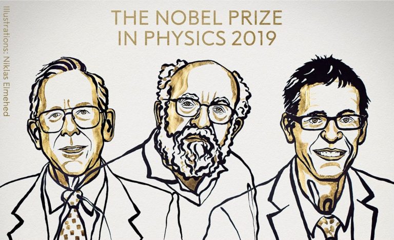 Premiul Nobel pentru fizică, împărțit în trei