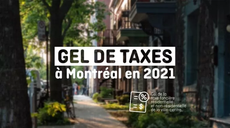 taxe montreal