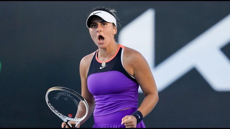 Bianca Andreescu, învinsă în semfinale la Phillip Island Trophy