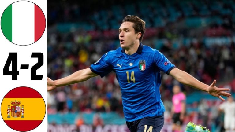 Euro. Italia, calificată în finală, după 4-2 cu Spania, la loviturile de departajare