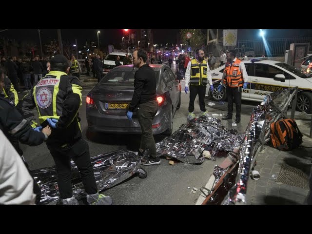 Cel puţin opt morţi într-un atac armat în Ierusalimul de Est