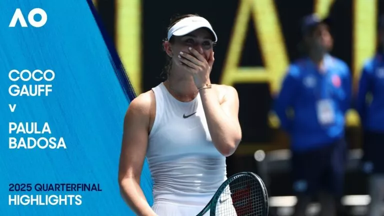 Paula Badosa o elimină pe Coco Gauff de la Australian Open
